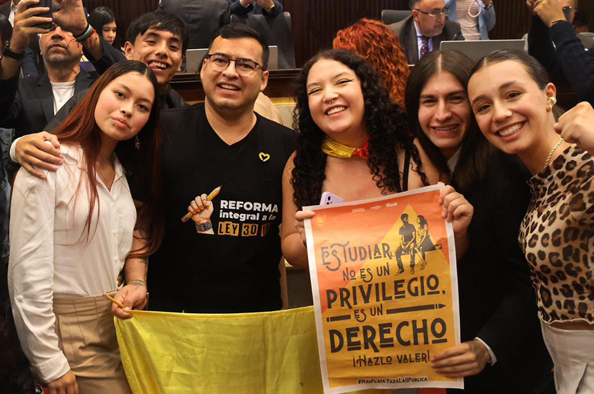 Congreso aprueba en último debate reforma al financiamiento de la educación pública superior