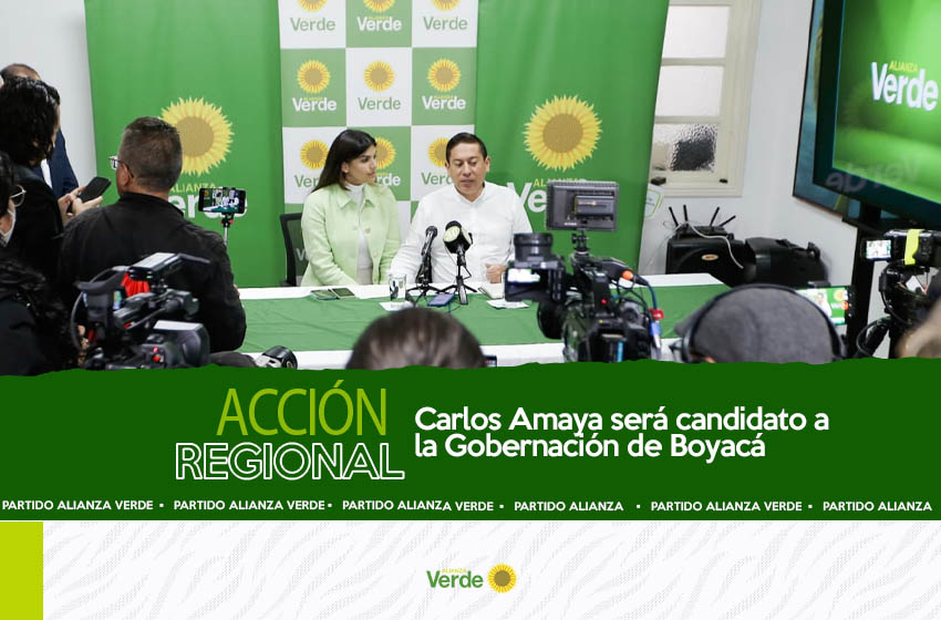 Carlos Amaya será candidato a la Gobernación de Boyacá