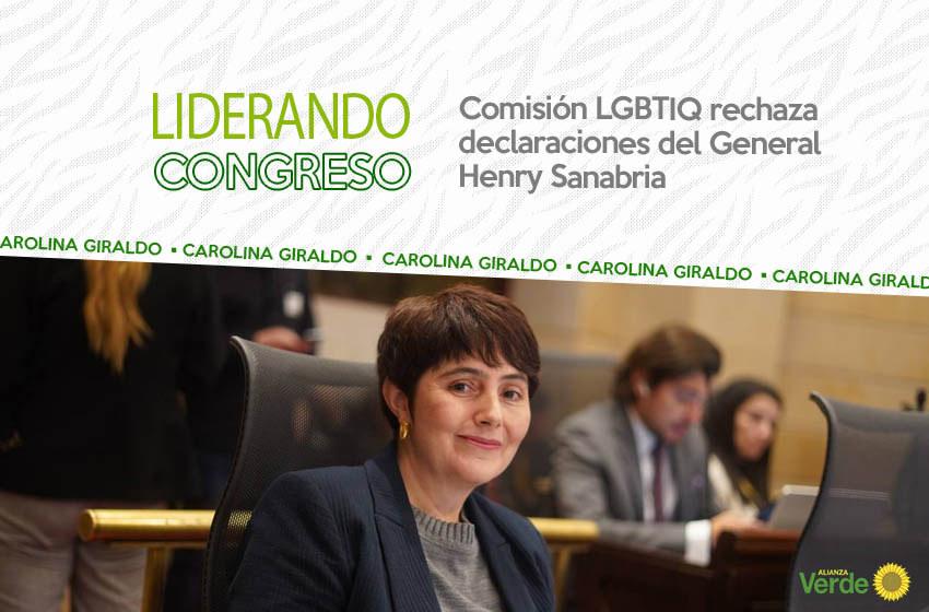 Comisión LGBTIQ rechaza declaraciones del General Henry Sanabria