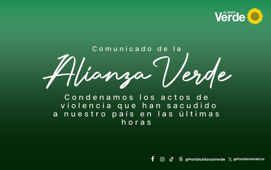 Condenamos los actos de violencia que han sacudido a nuestro país en las últimas horas