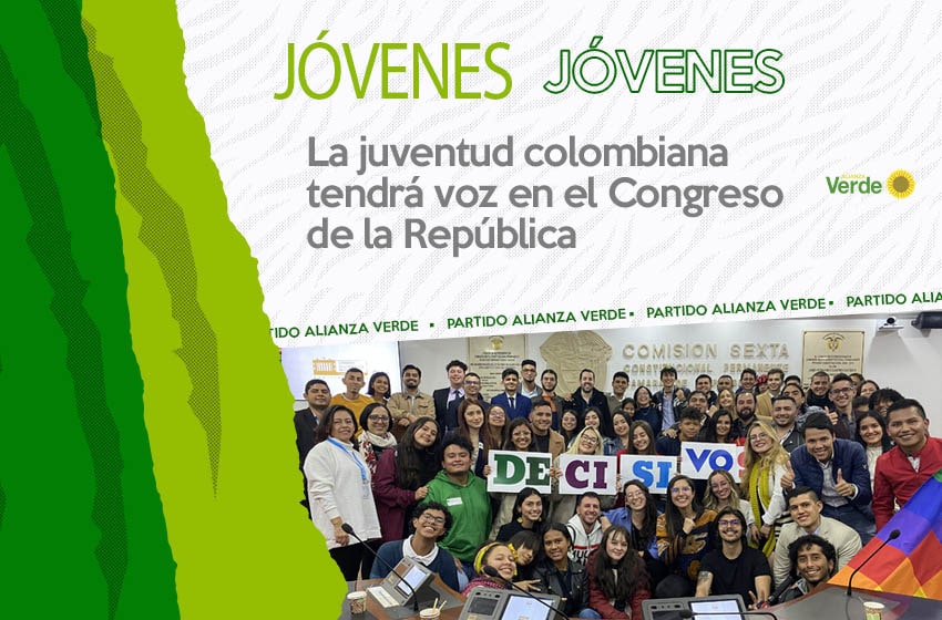 La juventud colombiana tendrá voz en el Congreso de la República