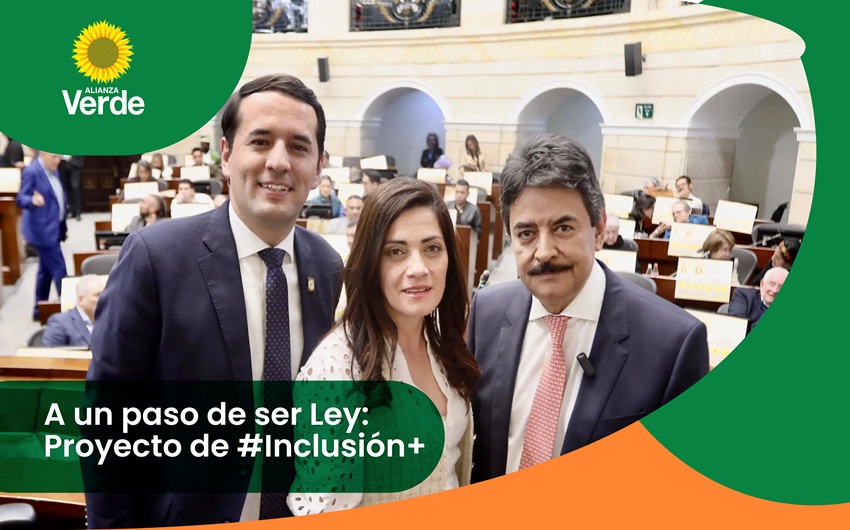 Aprobado en último debate del Senado nuestro proyecto de ley #Inclusión+