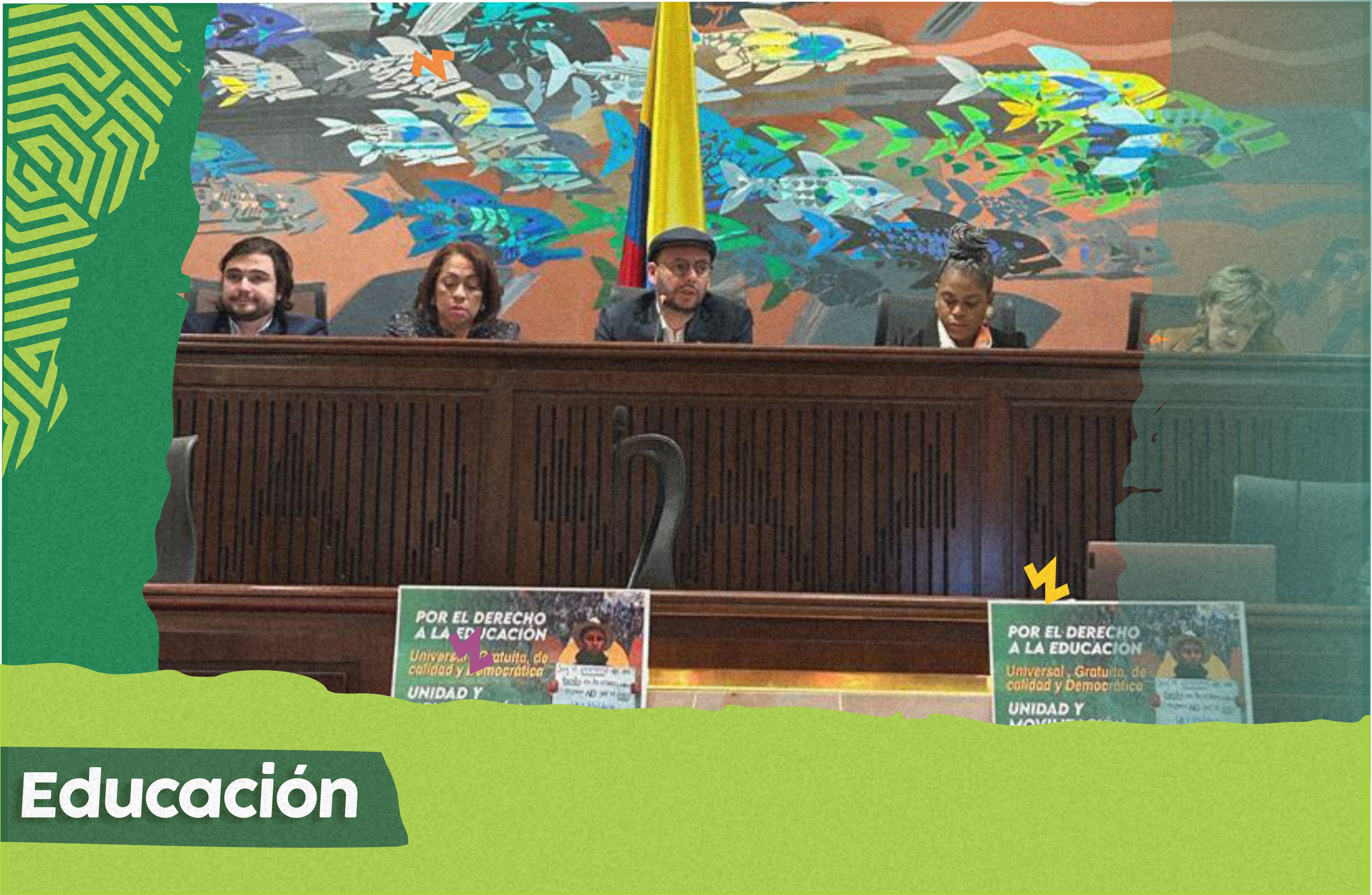 Plenaria de Cámara de Representantes debate hoy el futuro del sistema educativo colombiano 