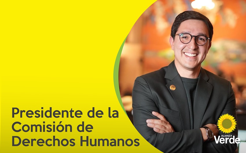 Celebramos elección del Representante Duvalier Sánchez como presidente de la Comisión de Derechos Humanos